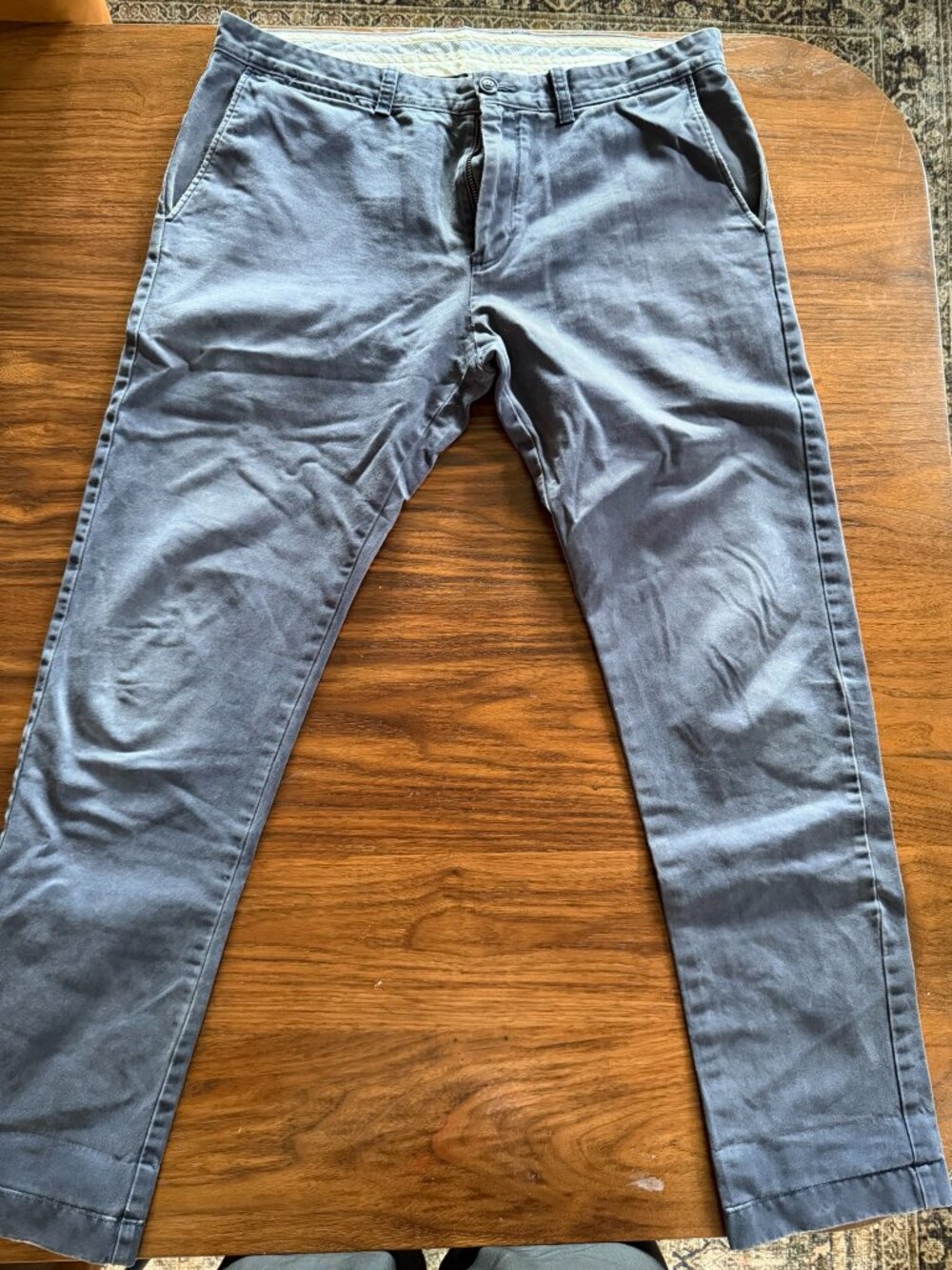 J. Crew - Essential 484 Slim Chinos - Faded Navy - Size 34x32